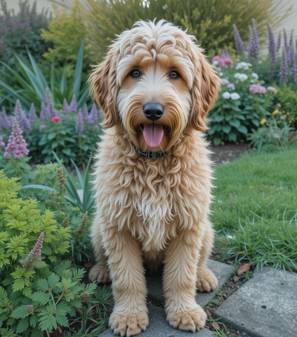 long haired labradoodle
