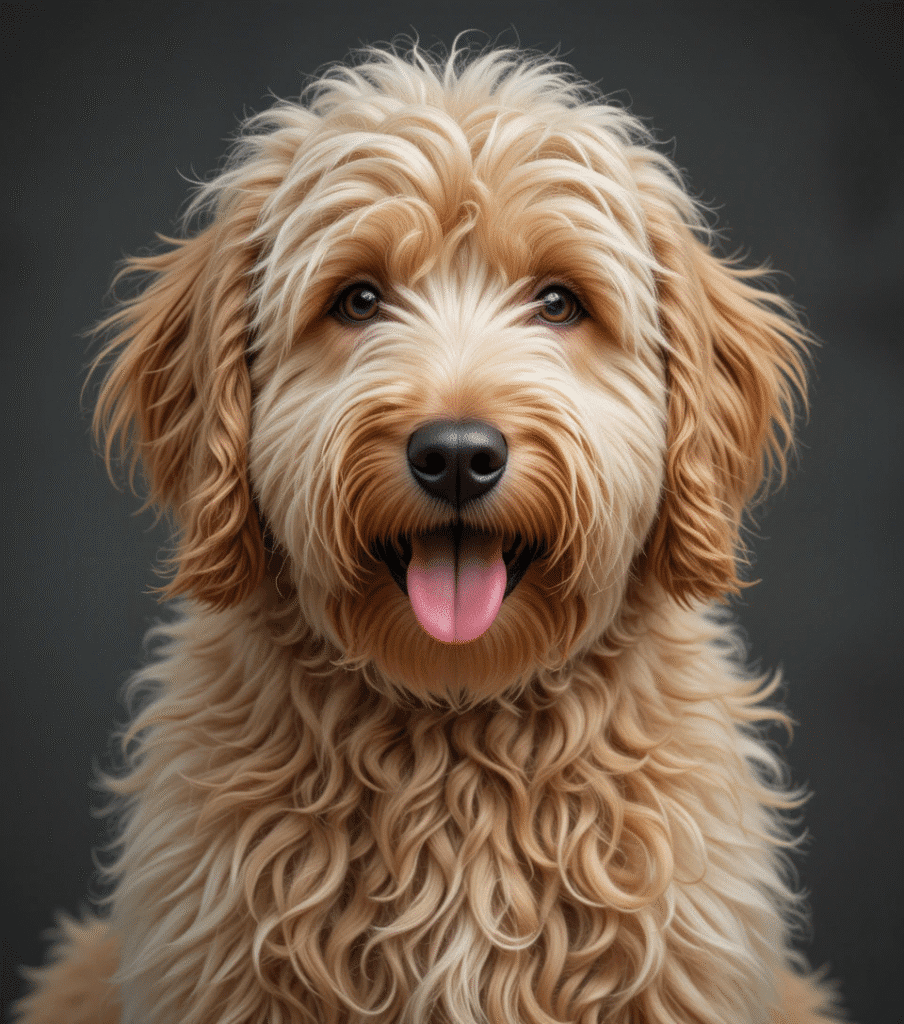 long haired labradoodle