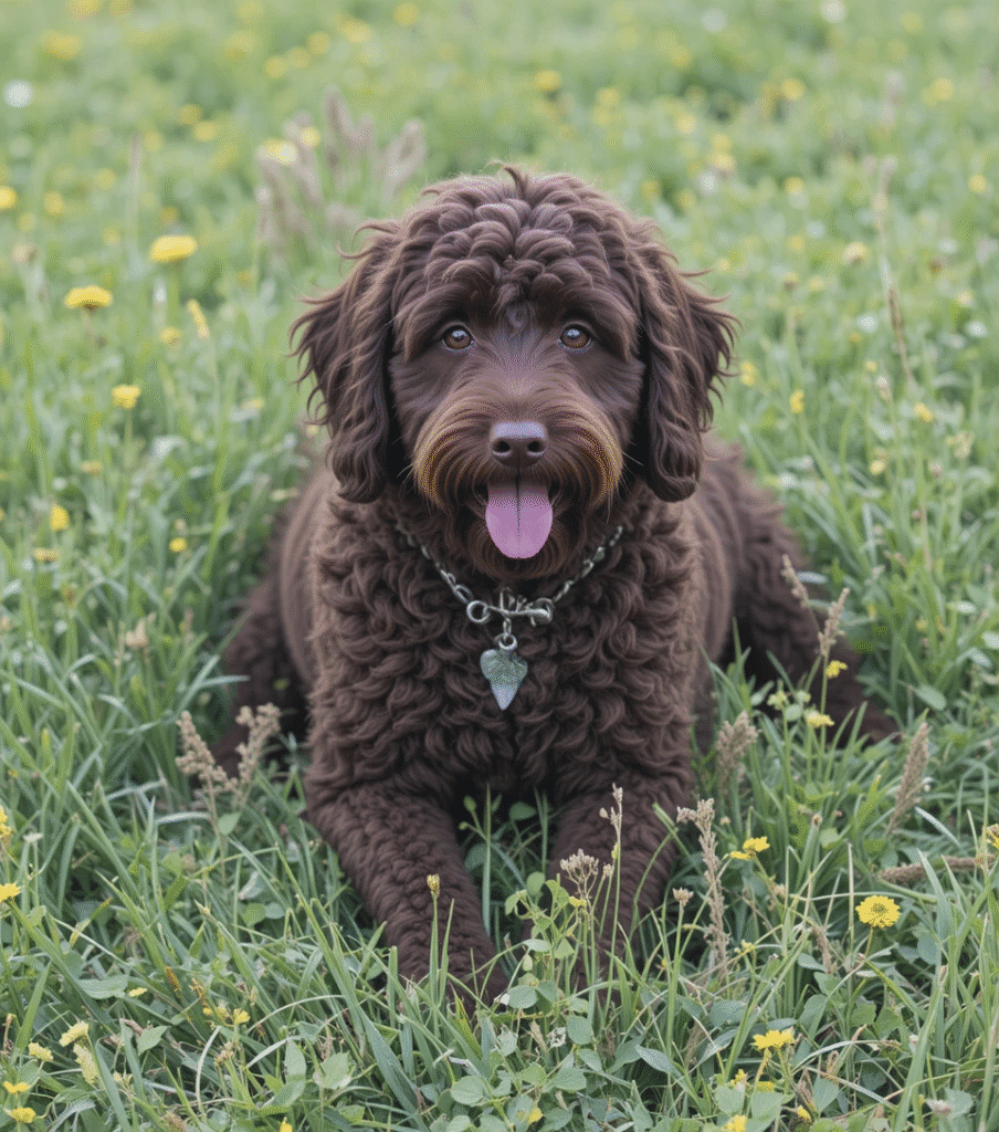 chocolate labradoodle