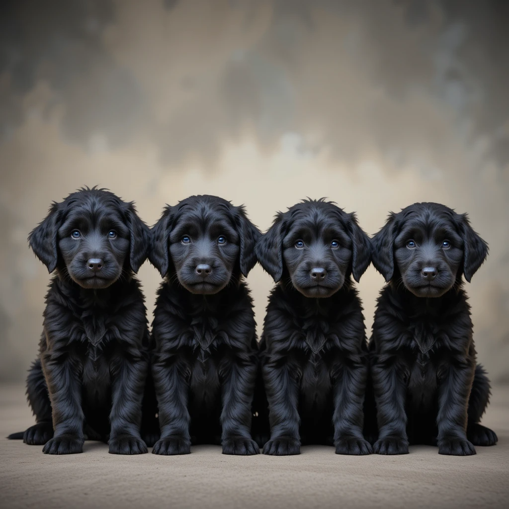 black labradoodle puppy