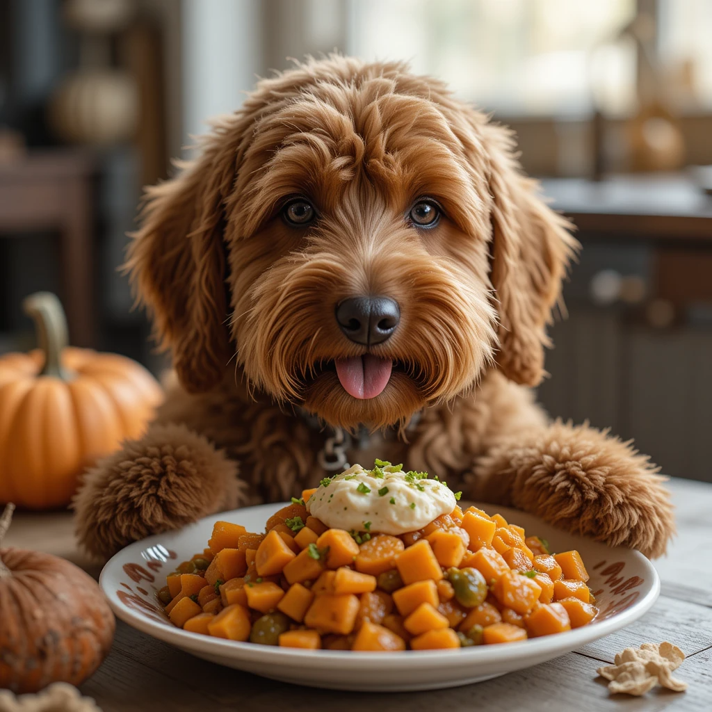 pumpkin for labradoodle