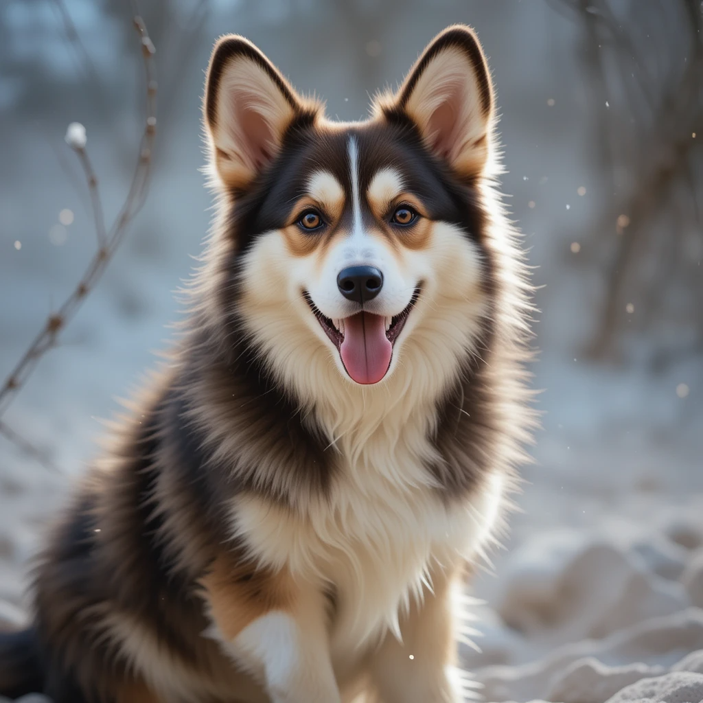 Corgi Malamute mix