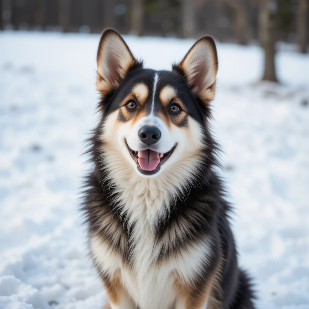 Corgi Malamute mix