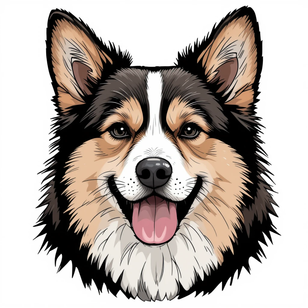 Corgi Malamute mix