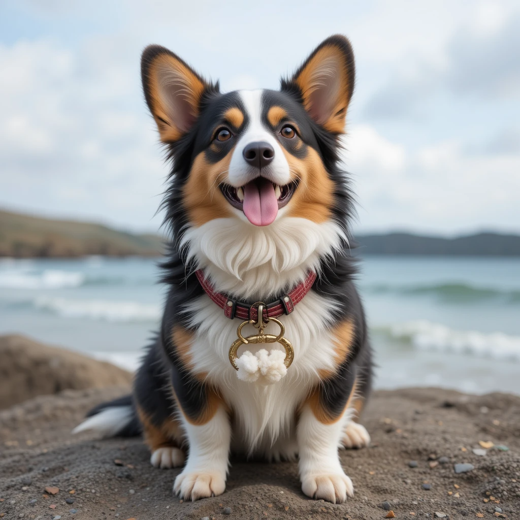 Tri-Colored Pembroke Corgi