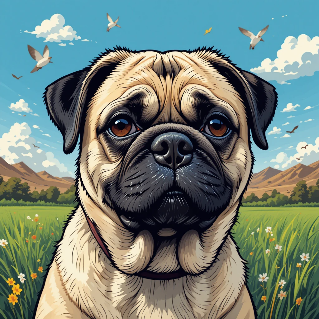 Pug Lab Mix