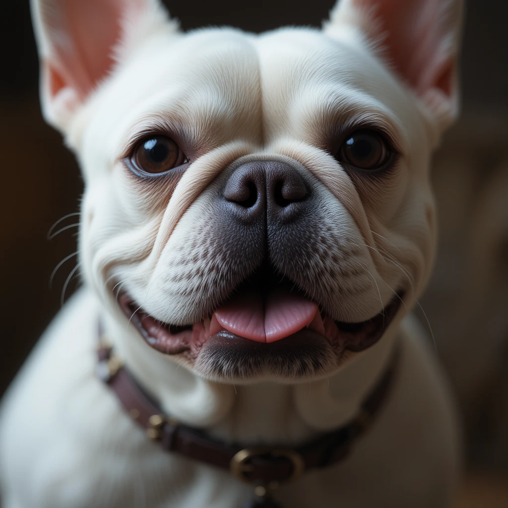white french bulldog