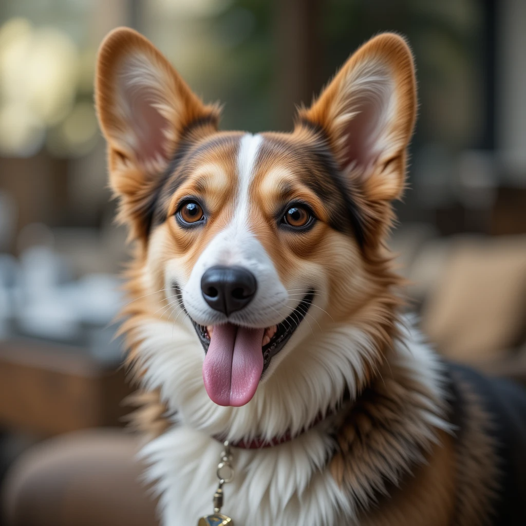 Merle corgi
