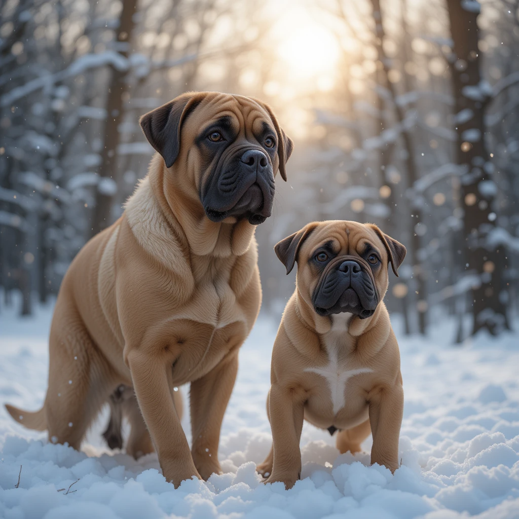 How to Enjoy Winters with Bullmastiffs