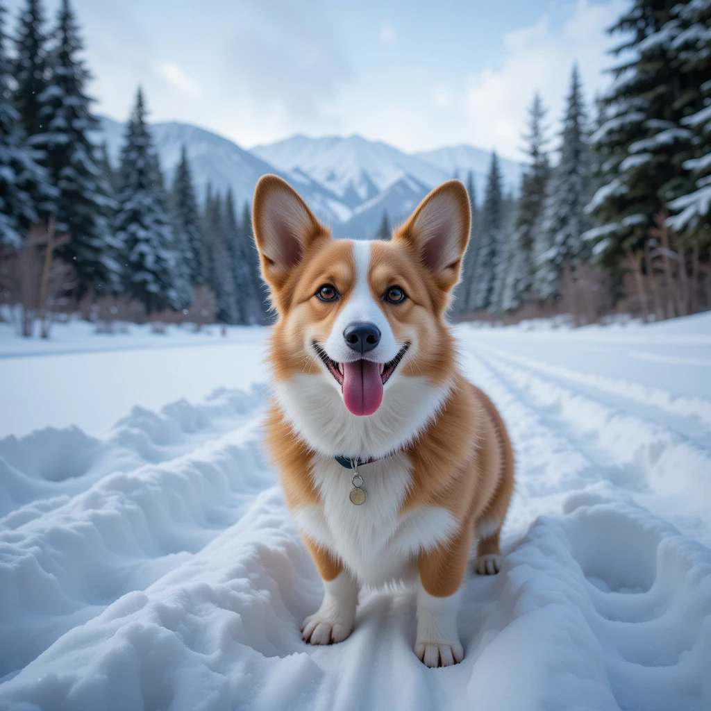 Experience Winters with a Corgi