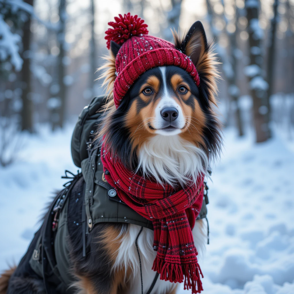 Preparing for Winters with Shelties