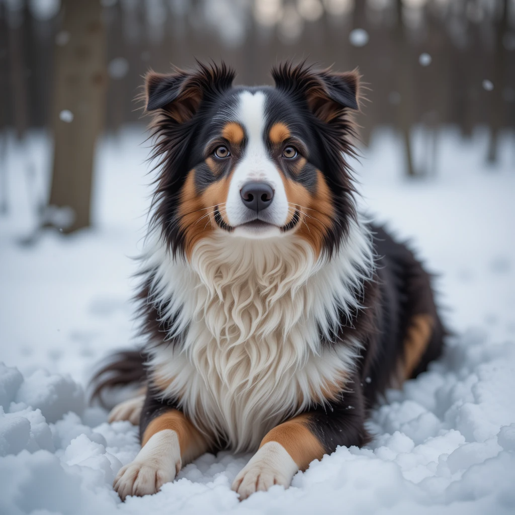 Preparing Winters with Australian Shepherd