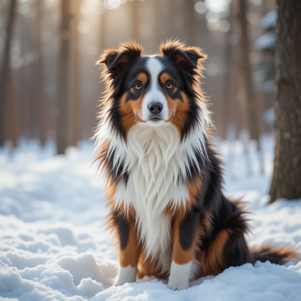 Preparing Winters with Australian Shepherd