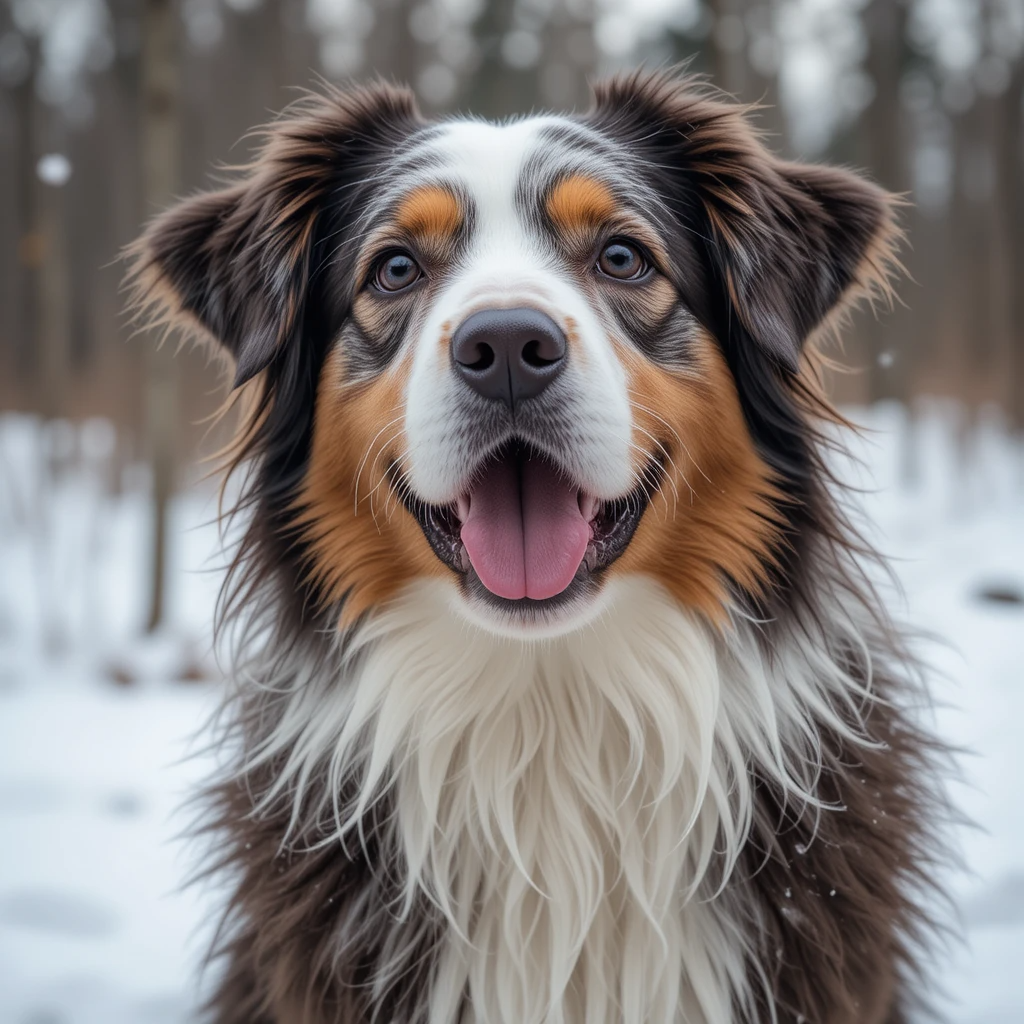 Preparing Winters with Australian Shepherd
